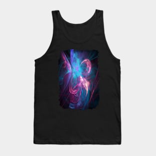 Alien Code 3 Teal Magenta Tank Top